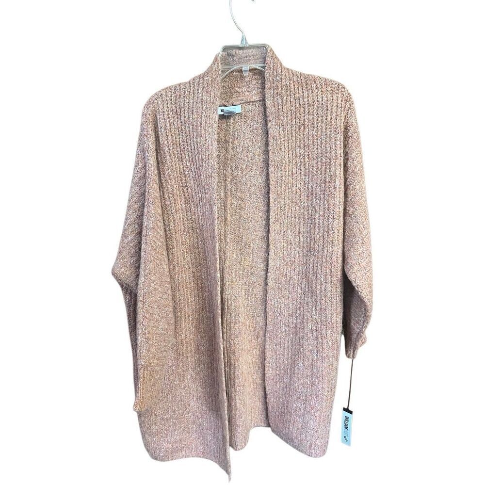 WILLIAMRAST Open Cardigan Rose Sz M NWT